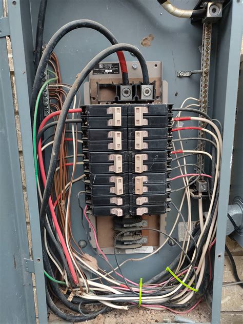 large electrical panel box|residential electrical breaker box.